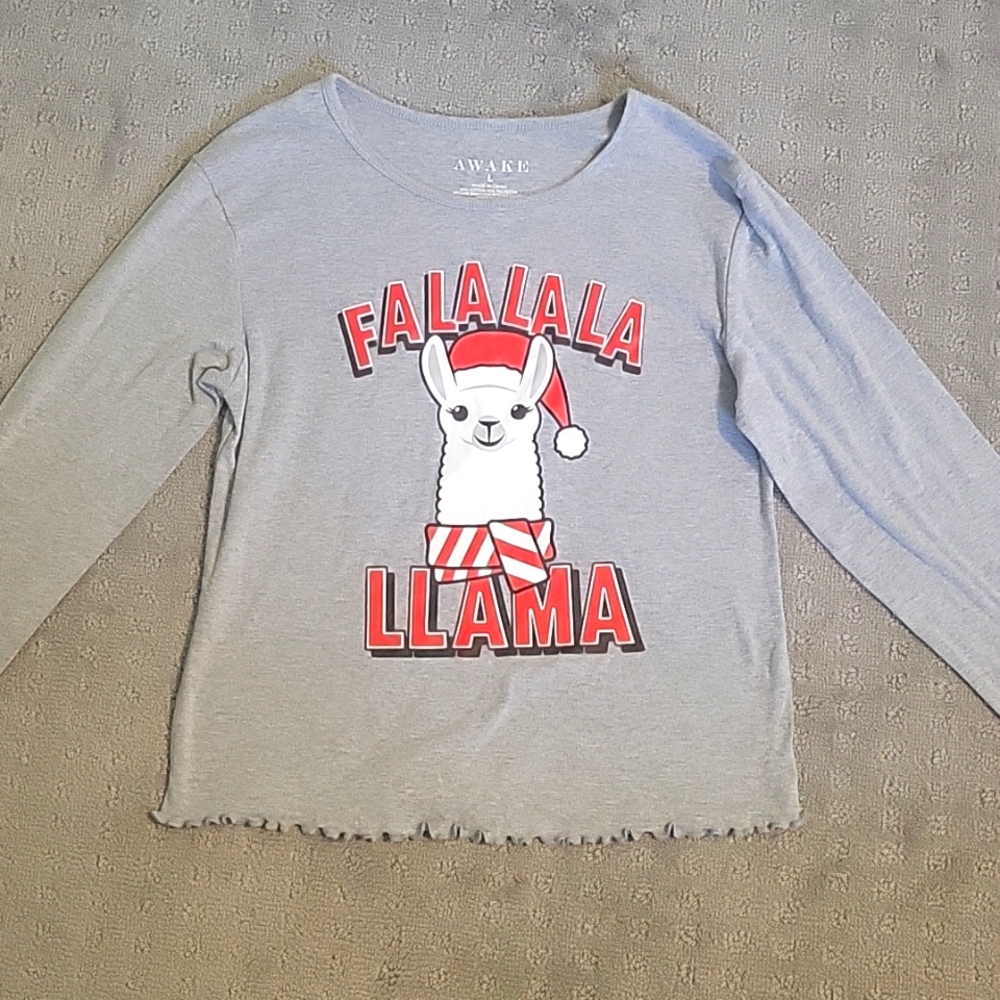 Llama Christmas Long Sleeve